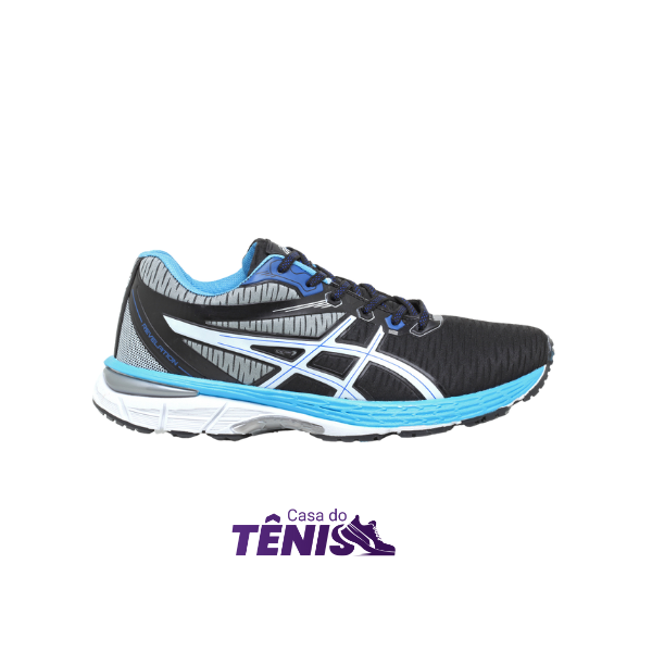 Asics Revelation Preto e Azul