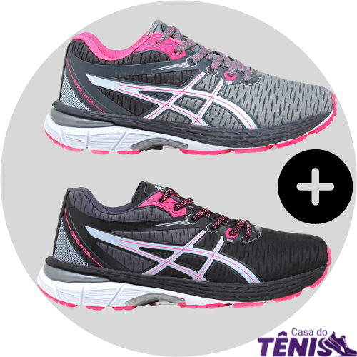 2 PARES Asics Revelation FEM COMPRE 1 LEVE 2