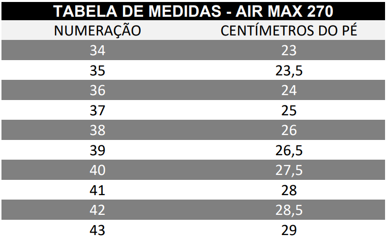 Air Max 270 - Preto/Preto